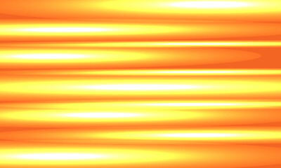 Glowing streaks on orange background. Abstract sparkling background.