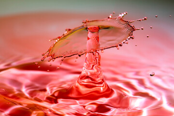 Water Drop Crown Collision