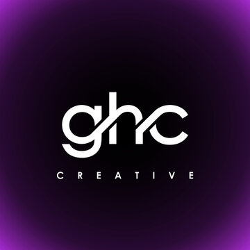 GHC Letter Initial Logo Design Template Vector Illustration