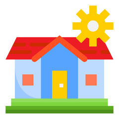 Setting flat style icon