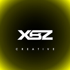 XBZ Letter Initial Logo Design Template Vector Illustration