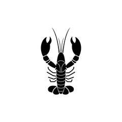 lobster icon vector sign symbol