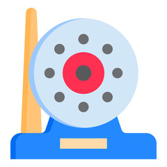 Cctv flat style icon