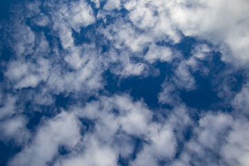 Dramatic cloud formations above the forest on the Garden Route in South Africa