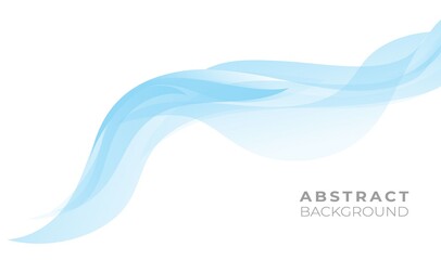 White simple abstract background with wavy shapes. Creative background premium vector illustration.