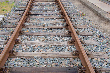 Naklejka premium Alte Bahngleise