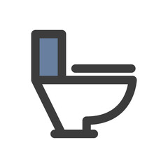 Flush toilet icon