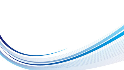 wave background with blue