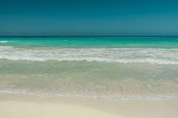 Waimanalo Bay State Recreation Park, Oahu, Hawaii. The longest stretch of sandy shoreline on Oahu