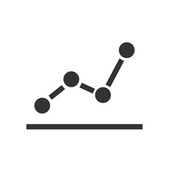 Business Graph solid icon