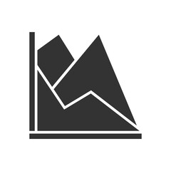 Business Graph solid icon