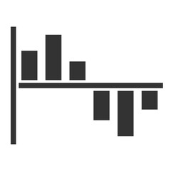 Business Graph solid icon