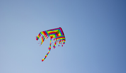 colorful kite in the sky