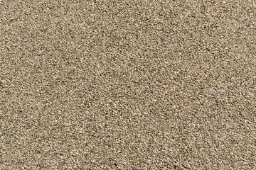 Decorative acrylic sandy plaster texture on wall outside