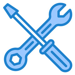 Tools blue style icon - 440213053