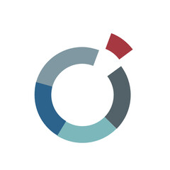 Business Graph flat icon