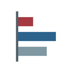 Business Graph flat icon