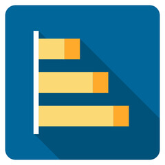 Business Graph flat icon