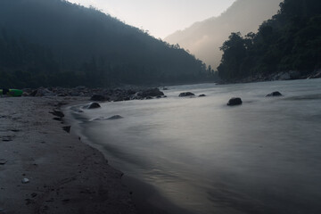 Karnali River in Nepal. The only wild and scenic and free flowing River.