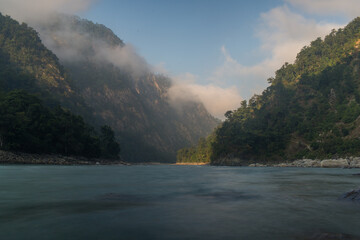 Karnali River in Nepal. The only wild and scenic and free flowing River.