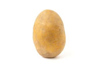 A potatoes isolated on white background.