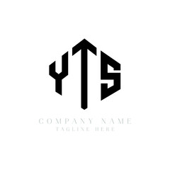 YTS letter logo design with polygon shape. YTS polygon logo monogram. YTS cube logo design. YTS hexagon vector logo template white and black colors. YTS monogram, YTS business and real estate logo. 