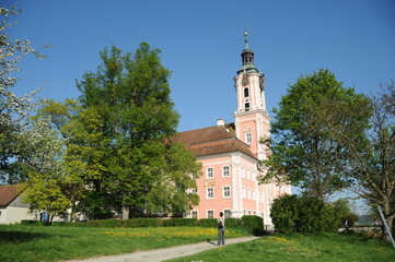 Barocke Wallfahrtskirche in Birnau am Bodensee