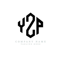 YZP letter logo design with polygon shape. YZP polygon logo monogram. YZP cube logo design. YZP hexagon vector logo template white and black colors. YZP monogram, YZP business and real estate logo. 