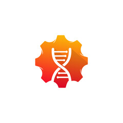 Mechanic DNA logo vector template, Creative DNA logo design concepts