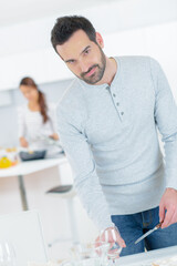 a man and a secret reason