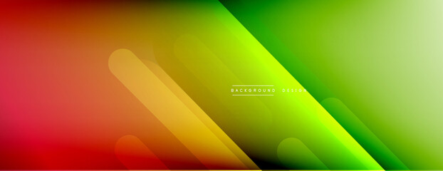 Dynamic lines abstract background. 3D shadow effects and fluid gradients. Modern overlapping forms
