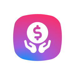 Save Money Dollar - Sticker