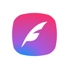 Feather - App Icon Button