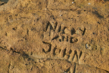 Amazing Rock Art And Textured Rock Walls