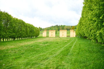 Valeč Castle park and surroundings                       