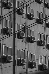 Black and White Windows and Compressors