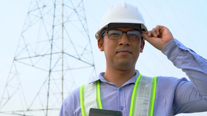 Engineering onsite to design and inspection on power plant with smile