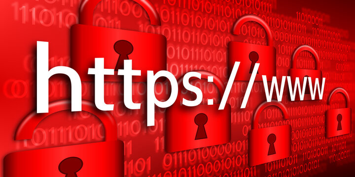 Internet et S&eacute;curit&eacute; Barre d'adresse Rouge