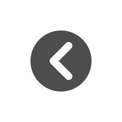 Back solid icon.