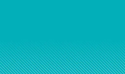 Fotobehang Hintergrund in blau türkis mit schmalen diagonalen Streifen © kebox