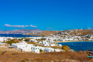 View of Agios Ioannis in Mykonos Island cylades greece - 440251260