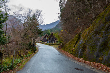 Historic Villages of Shirakawago, UNESCO world heritage Villages in Japan.