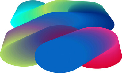 Background in round shape and hydrangea flower color shades blend.