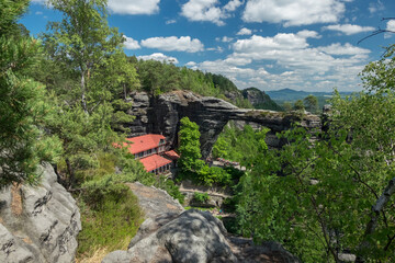 Pravčická Gate in Bohemian Switzerland.