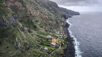 The landscape of Sao Miguel Island, The Azores