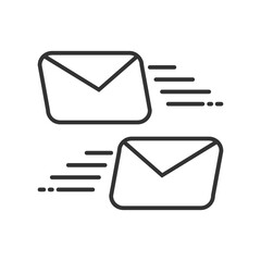 Mail outline icon.