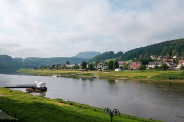 Kurort Rathen in der Sächsische Schweiz 