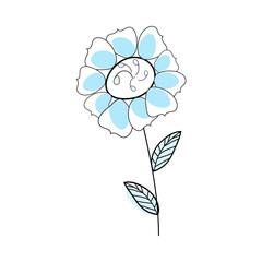 Doodle Sketch Flower