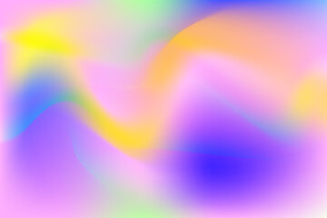 Holographic Iridescent abstract background