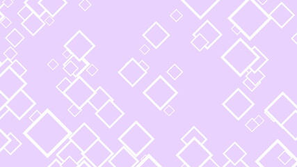 シンプルなひし形のパーティクルイラスト パステルバイオレット [別Verあり]